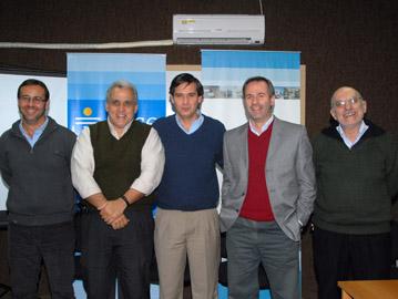 Autoridades intervinientes en la conferencia