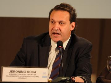 Subdirector de la Oficina de Planeamiento y Presupuesto, Jerónimo Roca