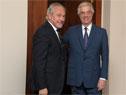 Presidente Tabaré Vázquez se reunió con Embajador Argentino,Mario Barletta y con Coordinadora de ONU, Mireia Villar