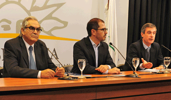 Enzo Benech, Juan Andrés Roballo y Álvaro García