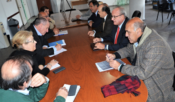 Reunión en el Ministerio de Trabajo y Seguridad Social