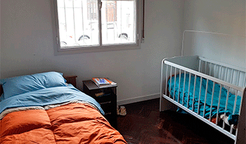 Habitación de vivienda tutelada del Pronadis