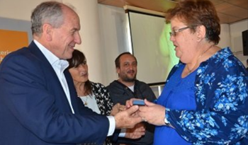 Ernesto Murro en celebración del Día del Funcionario del Ministerio de Trabajo y Seguridad Social