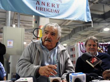 Presidente José Mujica, en Nueva Helvecia