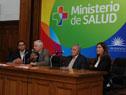 Conferencia en el Ministerio de Salud Pública