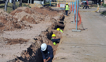 Obras de saneamiento