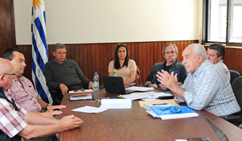 Rossi durante encuentro en Treinta y Tres
