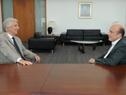 Vázquez se reunió con Daniel Martinez en Torre Ejecutiva