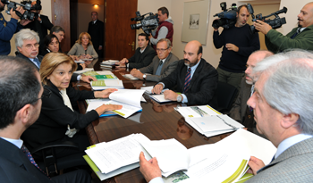 Segunda reunión con Presidente Vázquez sobre avances en monitoreo de cuenca Santa Lucía