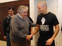 Presidente Mujica en audiencia con Calle 13
