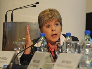 Secretaria ejecutiva de CEPAL, Alicia Bárcenas