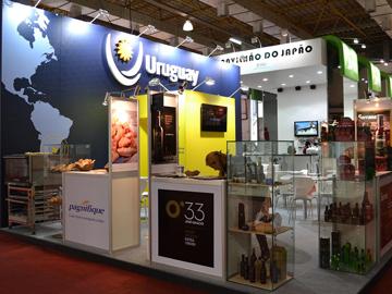 Stand de Uruguay en SIAL Brasil 2013