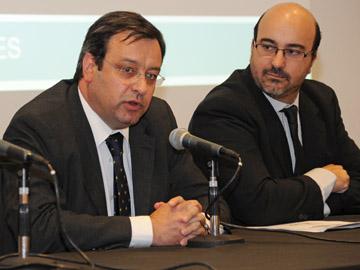 Gabriel Frugoni de OPP en evento de presentación de data room disposición final de residuos