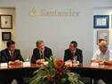 MIEM a través de Dinapyme firmaron convenio con el Banco Santander