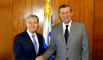François Philippe Champagne y Rodolfo Nin Novoa