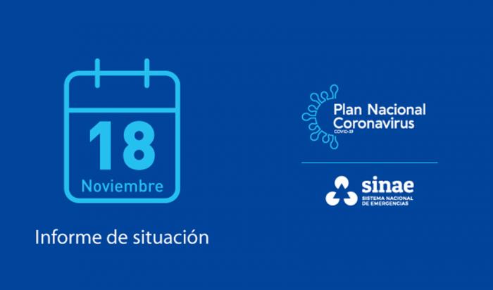 Reporte diario del Sinae