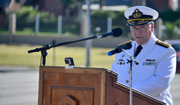 Leonardo Alonso, nuevo comandante en jefe de la Armada Nacional