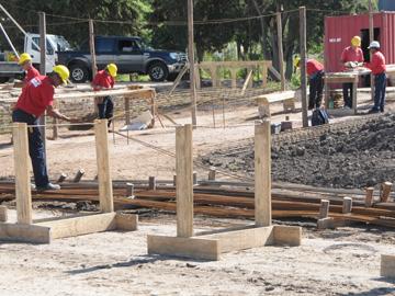 Trabajadores de la construcción