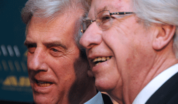 Tabaré Vázquez y Danilo Astori