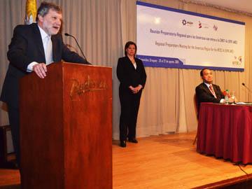 Ministro Roberto Kreimerman en Reunión Preparatoria Regional para la Conferencia Mundial de Telecomunicaciones de la UIT