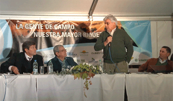 Aguerre en misión en pro de aumentar exportaciones