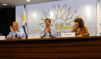 Jorge Quian, Álvaro García y Mariela Mazzotti