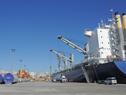 Obras de ampliación del muelle C en el puerto de Montevideo