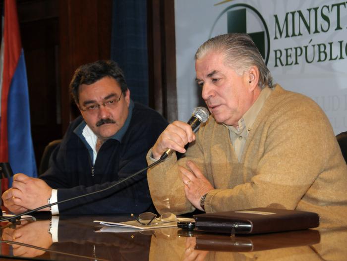 Conferencia informativa en el MSP sobre la situación de emergencia ante ola de frío polar