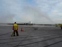 Vuelo inagural de Air Europa en Montevideo