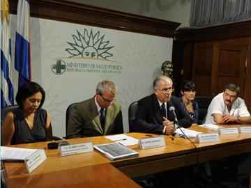 Autoridades de la Salud en conferencia de prensa