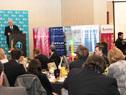 Ministro Rossi partició del ciclo Desayunos Útiles organizado por la revista Somos Urugay