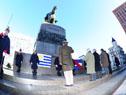 Vázquez en acto que conmemora los 253 años del nacimiento del prócer José Gervasio Artigas