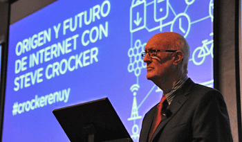 Steve Crocker en Uruguay