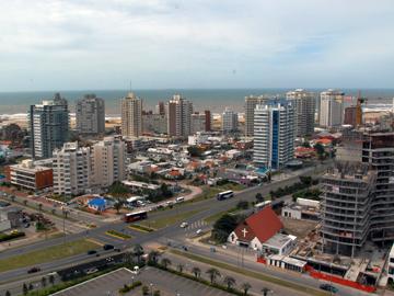Vista aérea de Punta del Este