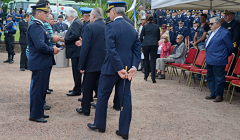 E$l Presidente José Mujica encabeza homenaje a los tres policías fallecidos en cumplimiento del deber
