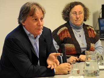 Lorenzo y Rodríguez en lanzamiento del Diploma en Desarrollo y Financiamiento de Infraestructuras