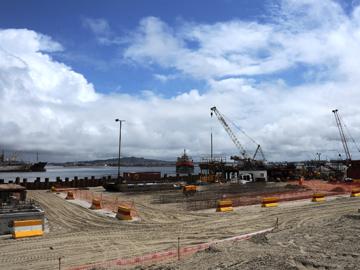 Muelle C del Puerto de Montevideo