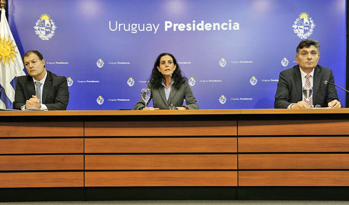 Conrado Ramos, Azucena Arbeleche e Isaac Alfie