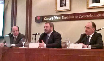 Mario Bergara en Cámara Oficial Española de Comercio, Industria y Navegación