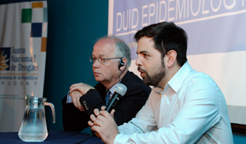 Alain Verstraete y Diego Olivera Alain Verstraete y Diego Olivera