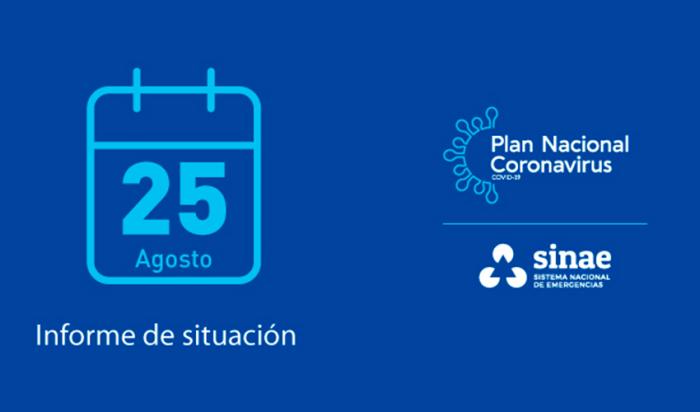 Portada de informe del Sinae