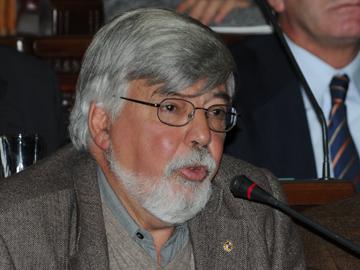 Ministro de Interior Eduardo Bonomi