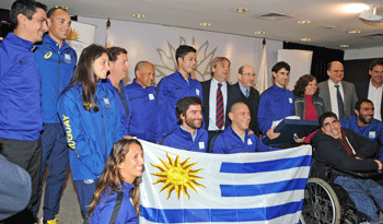 Deportistas uruguayos que participarán en los Juegos Parlímpicos Río de Janeiro 2016