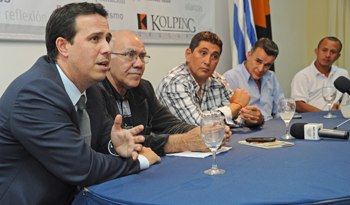 Prosecretario Cánepa en charla motivacional de la asociación Campeones