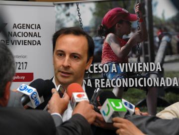 Carlos Mendive, presidente de la Agencia Nacional de Vivienda