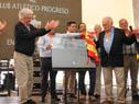 Tabaré Vázquez participó de la celebración por los cien años del Club Atlético Progreso
