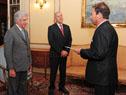 Vázquez recibió cartas credenciales de cinco nuevos representantes diplomáticos