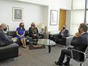 Reunión del presidente Luis Lacalle Pou con delegación del Gobierno de Estados Unidos