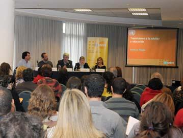 Vista general de la sala de la presentación