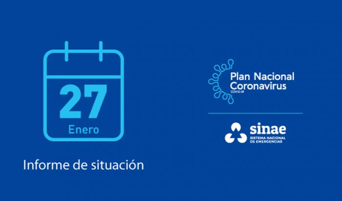 Reporte diario del Sinae